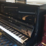 Concert piano Bösendorfer C 130, zwart hoogglans. Bouw 1999/2000 Tot. nieuwstaat, Uniek instrument  € 21900,-